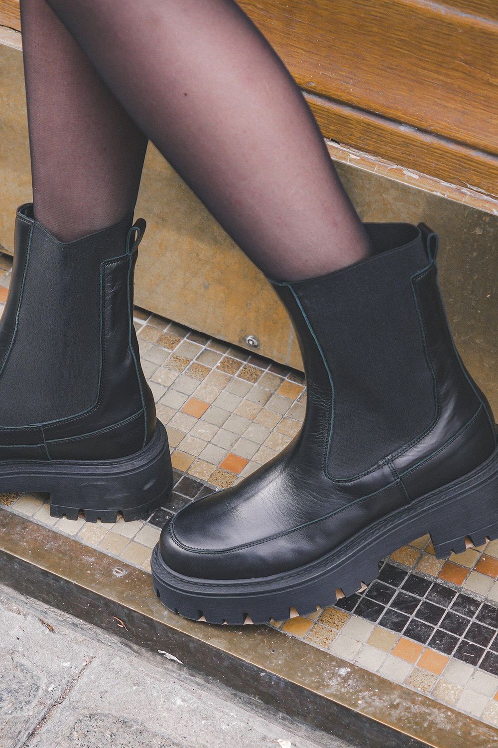 chelsea noir femme
