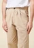 Pantalon fuselé en coton bio | beige "swing" - Olow