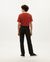 Pantalon droit en coton bio | noir "black light travel pants" - Thinking Mu - 4