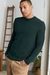 Pull maille en coton bio | vert "morten jumper - eco knotted scot green"