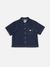 Chemise denim en coton biologique | bleu "lina painter denim shirt dark blue - dark blue" - Nudie Jeans