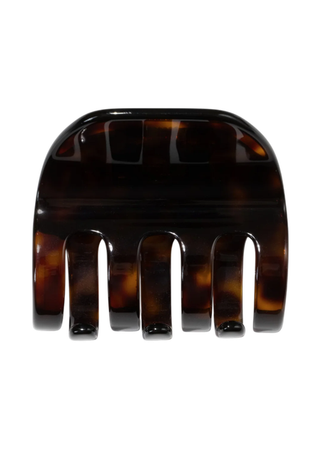 Pince à cheveux en matériaux recyclés | marron "nova - ecaille" - Jickie