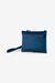 Sac pochette marine en cuir recyclé - crossbody organizer