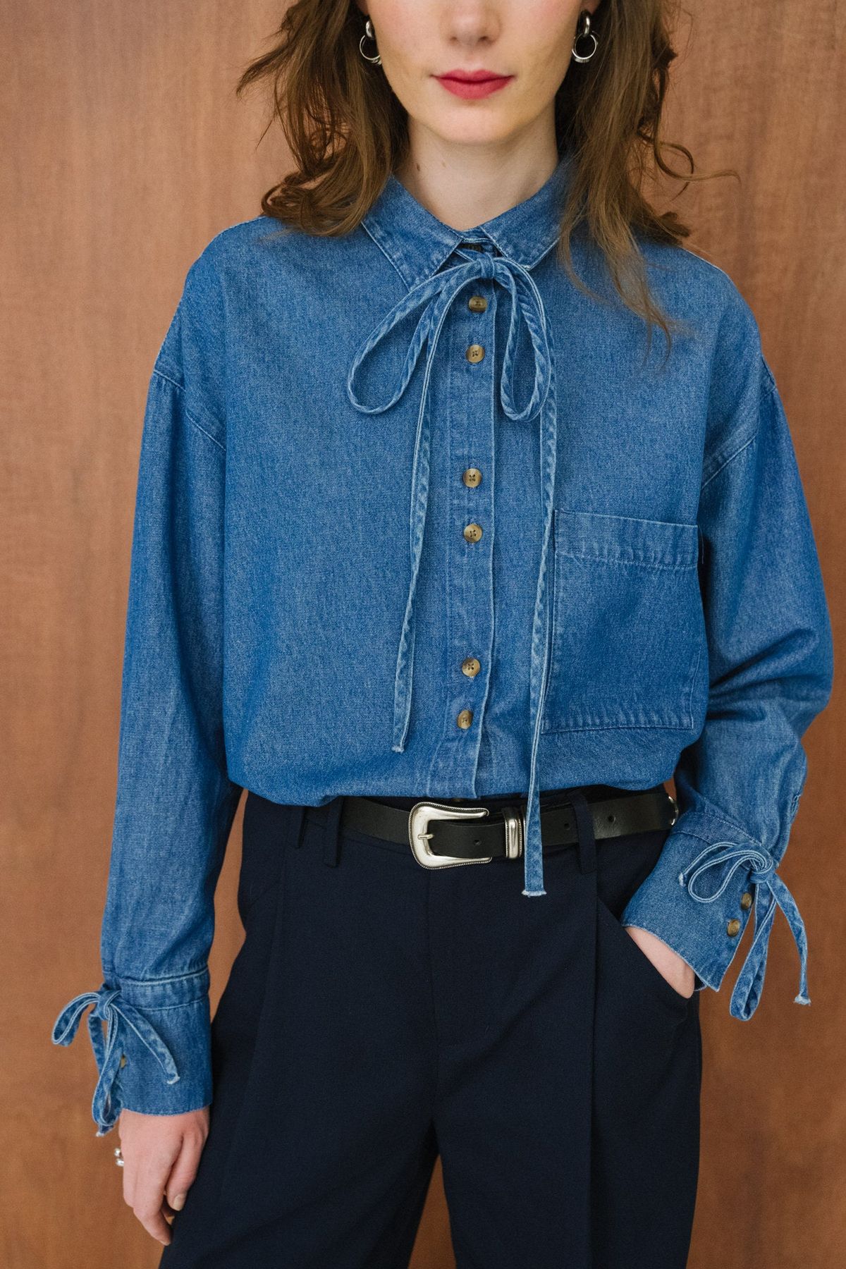 Chemise amelia denim - Bonjour Demain