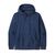 Sweat à capuche bleu en coton et matière recyclée - p-6 label uprisal hoody current blue - Patagonia - 5
