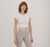 T-shirt court en coton bio | blanc "core baby tee white"