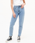 Jean mom en coton recyclé | bleu "nora loose tapered heritage blue light blue" - Kuyichi