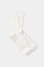 Chaussettes en lin et coton bio | blanc "linen socks white"