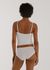Culotte en coton bio | blanc "core brief white" - Organic Basics
