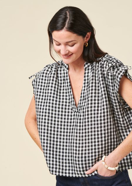 Blouse marie lin vichy - Bonjour Demain