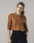 Chemise à motifs en ecovero - palm regular gold