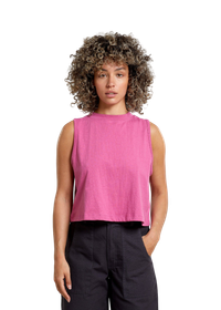 Débardeur en coton bio et chanvre | rose "top namsos hemp violet purple"