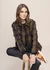 Surchemise à carreaux en coton bio | marron et bleu "classic check overshirt beige check"
